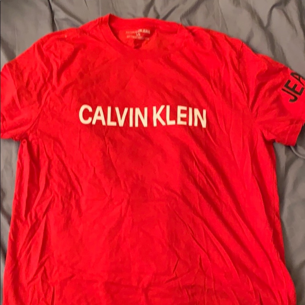 Calvin Klein Red Tee